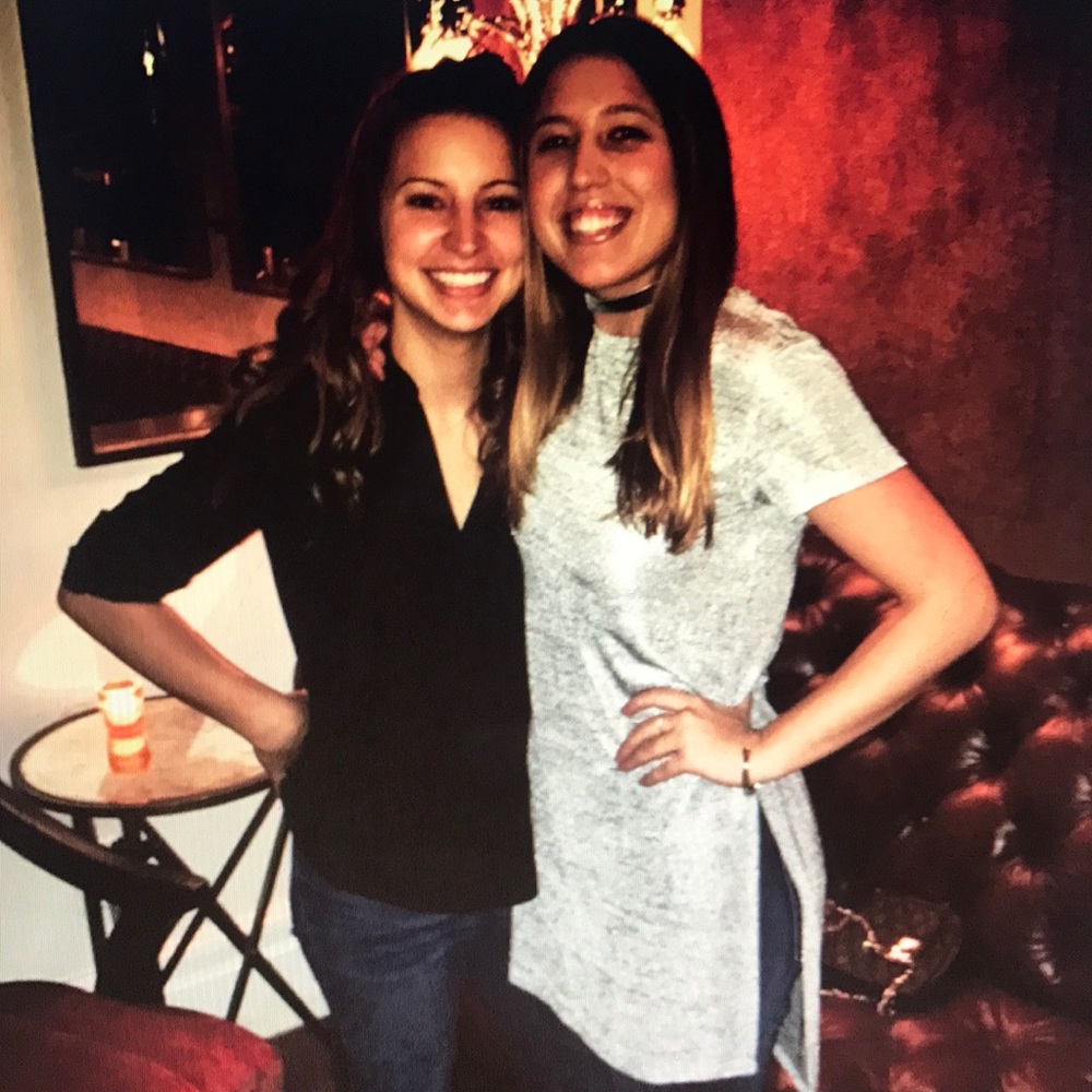 Silver dressy short sleeve top